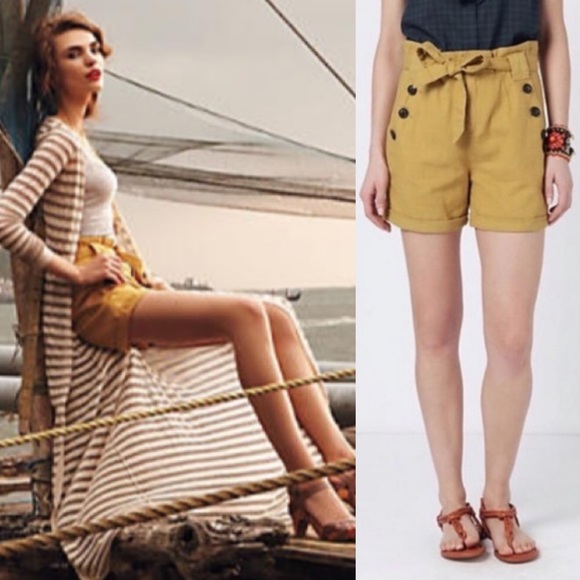 Anthropologie Pants - Anthropologie Daughters High Waisted Shorts Size 4